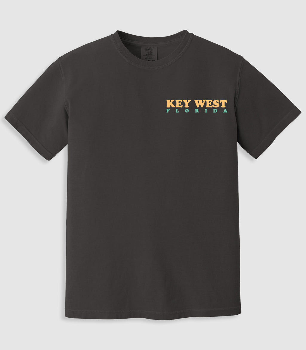 Retro Groovy Sunshine Ocean