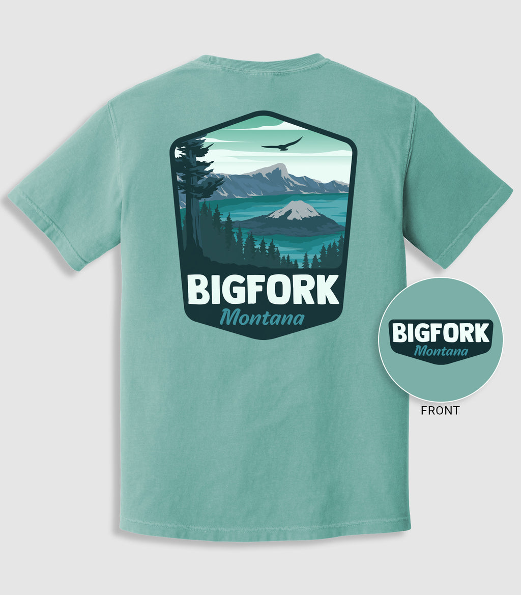 Tonal Lake Below The Mountains