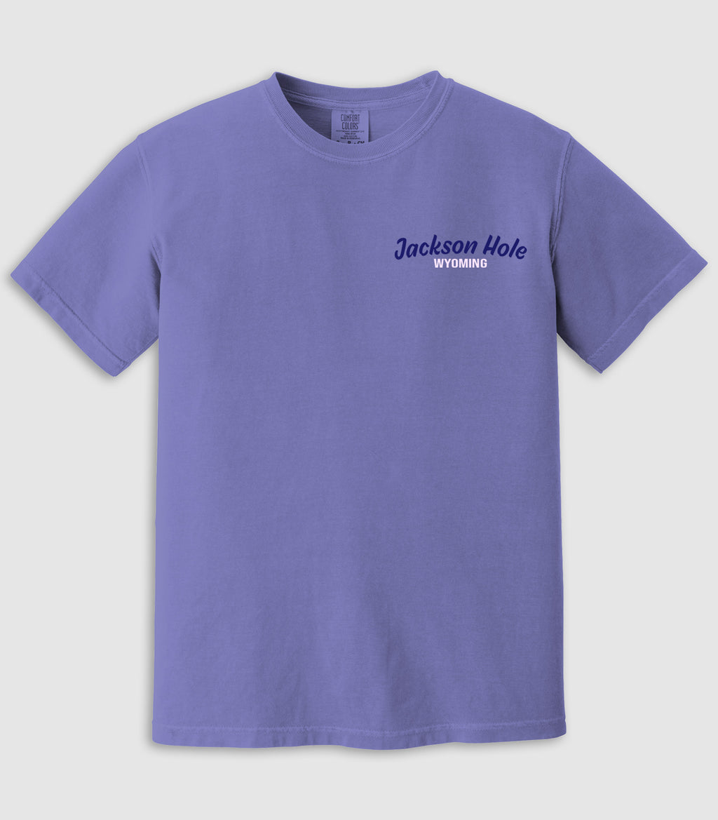 Sunset River Valley Mountain