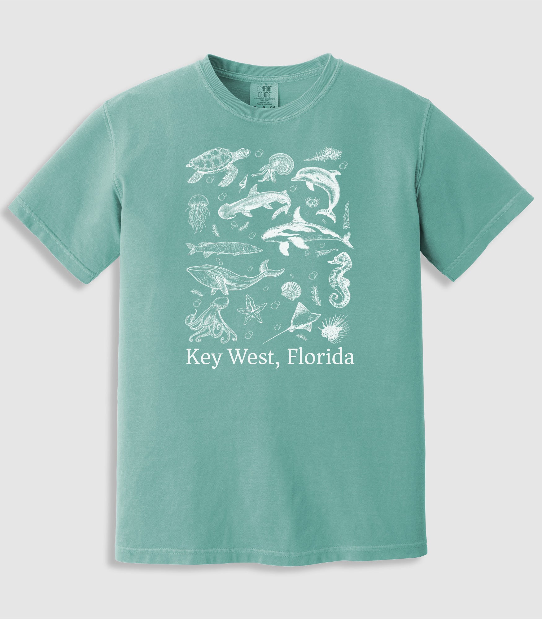 Costal Sea Creature Collage