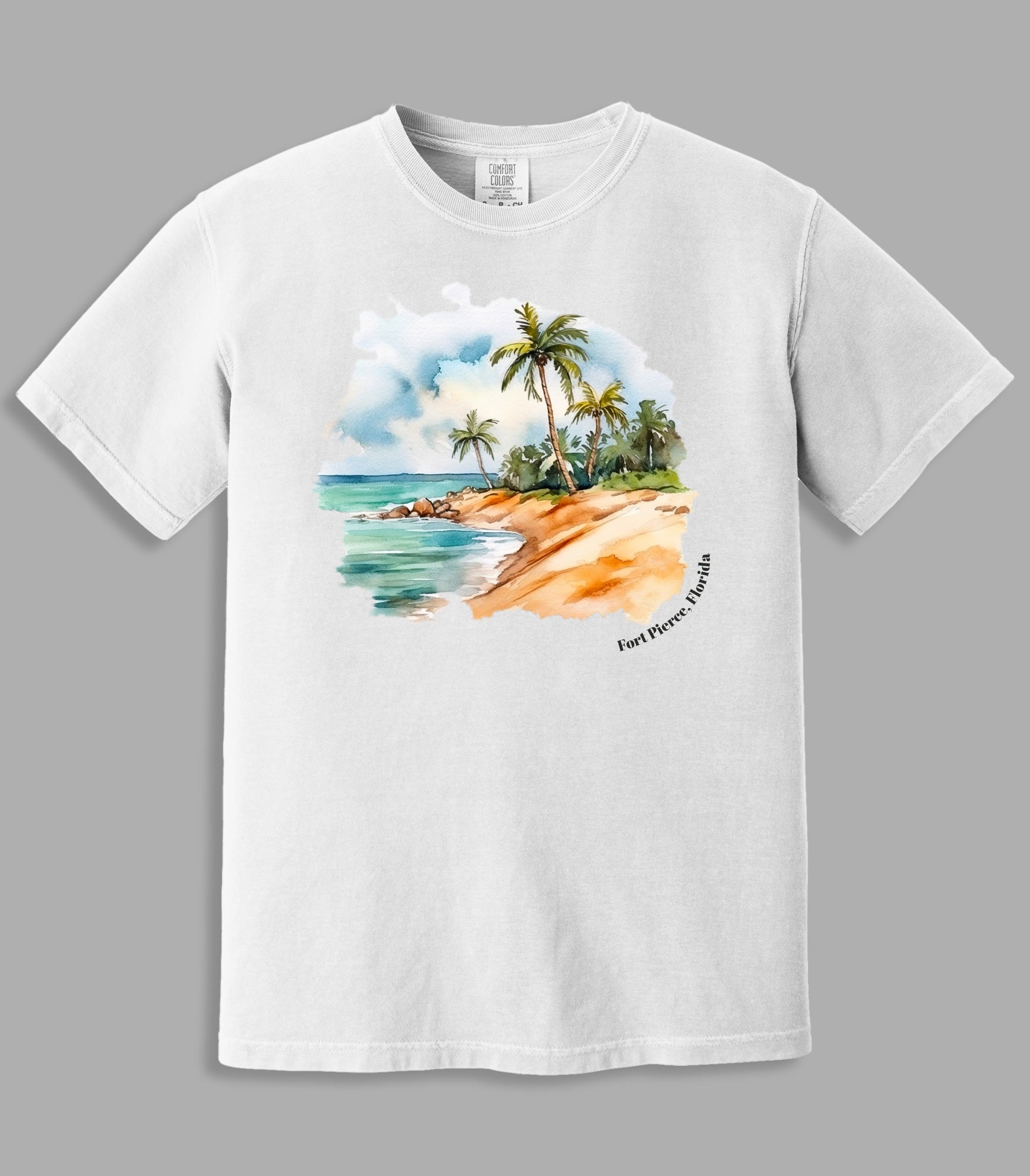 Costal Watercolor Beach