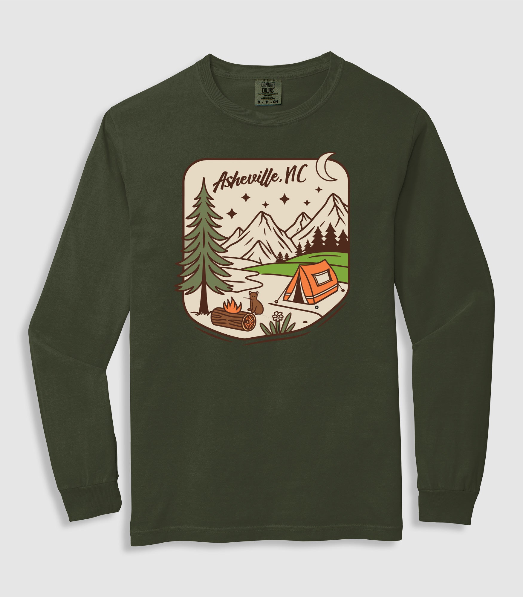 Retro Camping Under The Stars