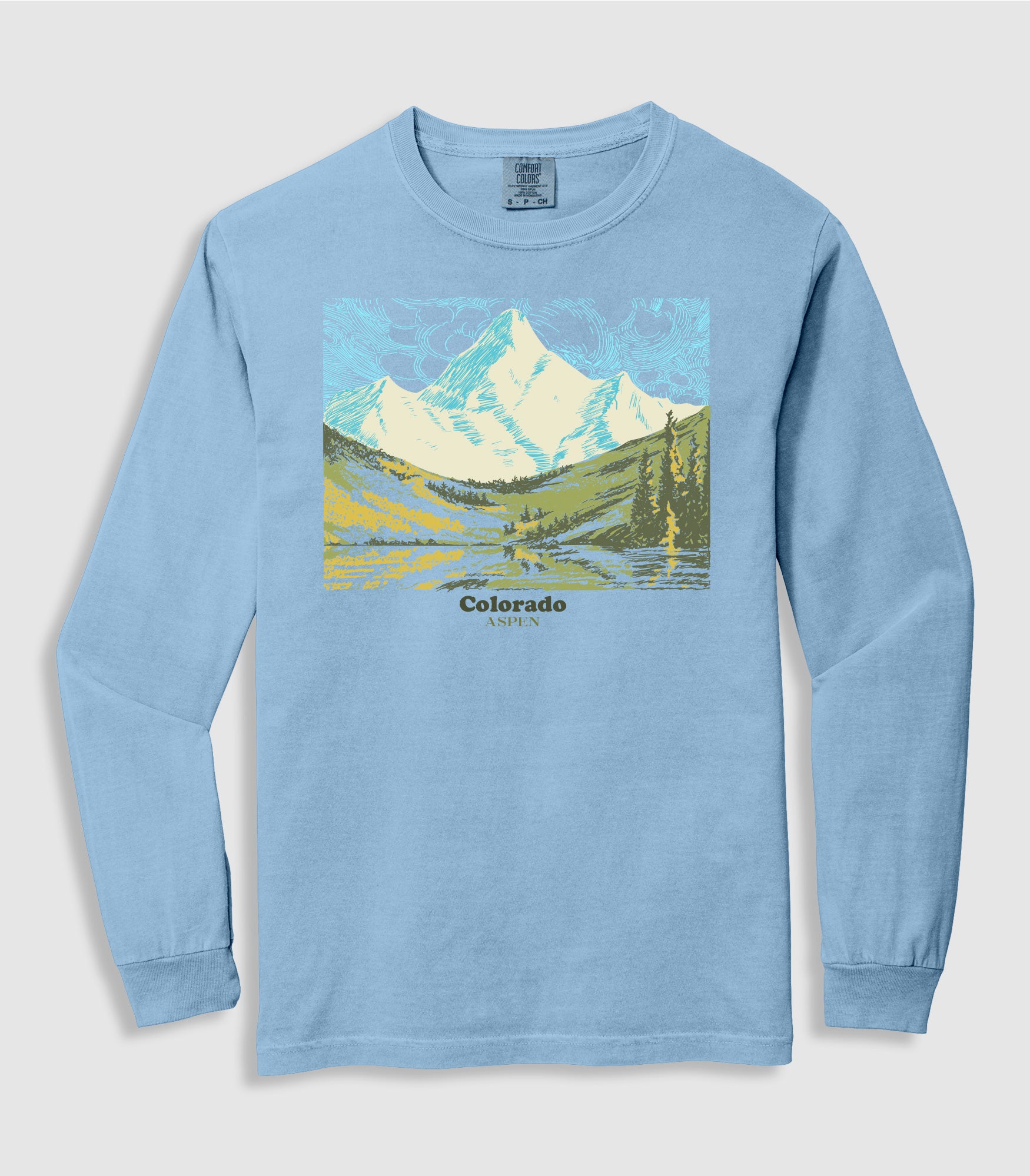 In The Mountains Painting