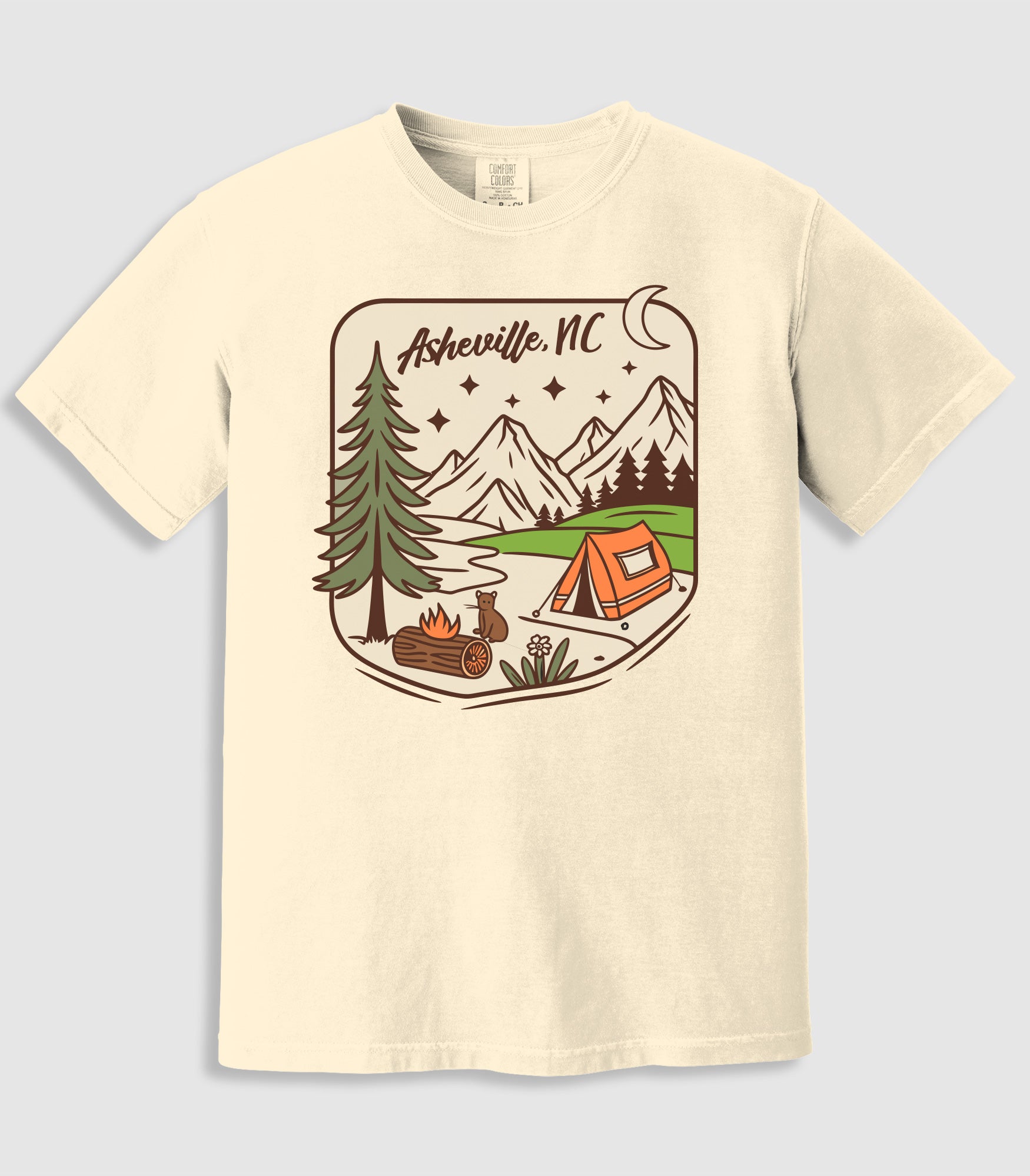 Retro Camping Under The Stars