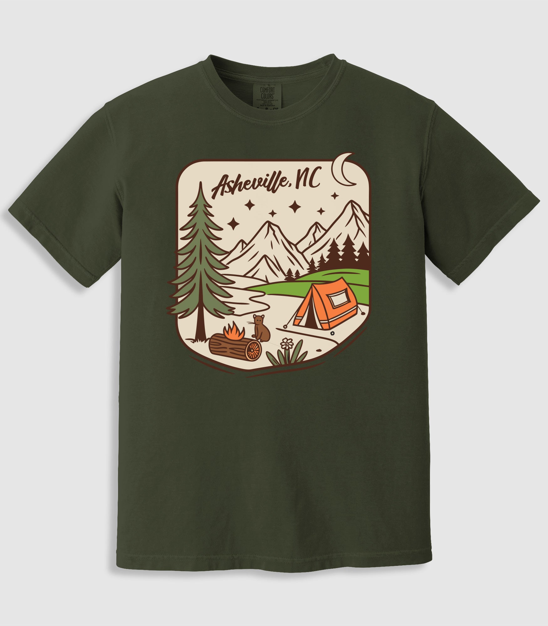 Retro Camping Under The Stars